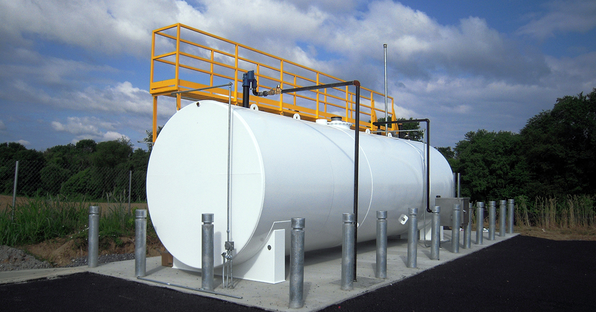 Diesel Fuel Storage Tanks Farm